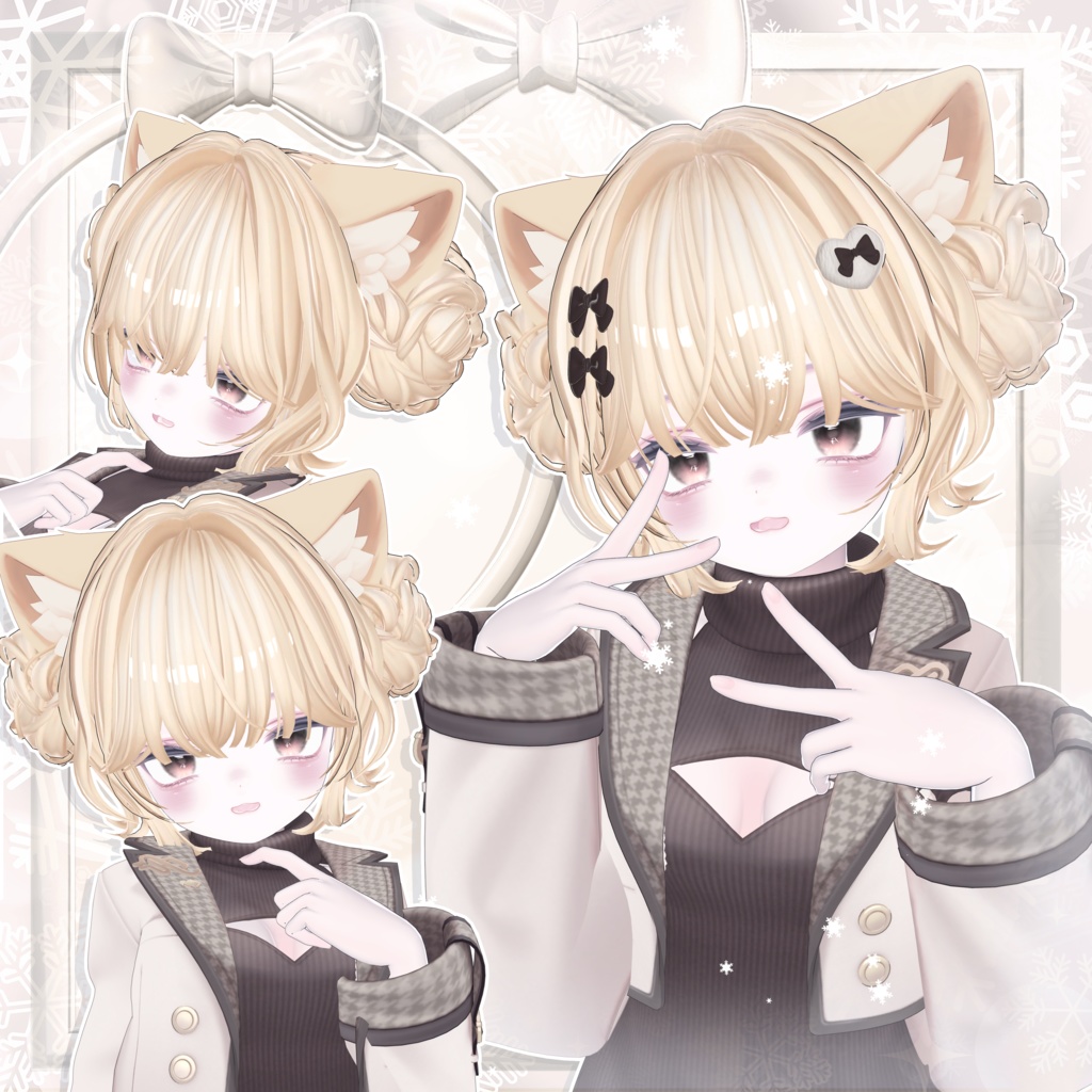 ⛄SALE⛄ Vrchat Hair⛄Twirl Love⛄Fumitik Shop x Cute:command