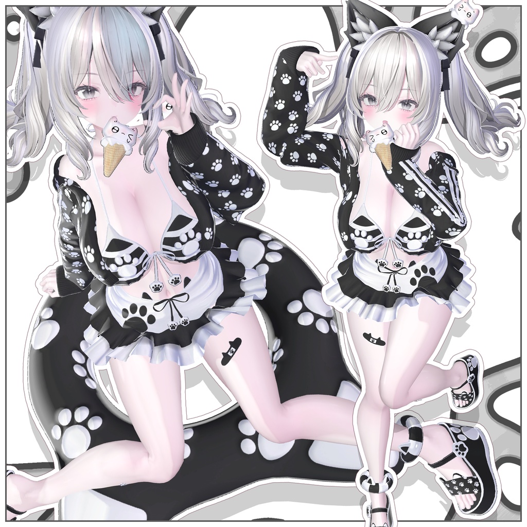 🐾SALE🐾座りギミック付き😽nyacoa😽