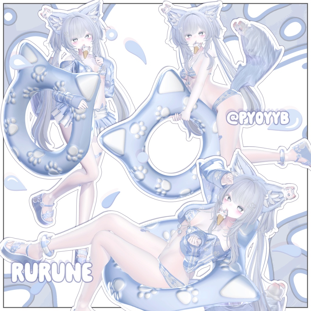 🐾SALE🐾座りギミック付き😽nyacoa😽
