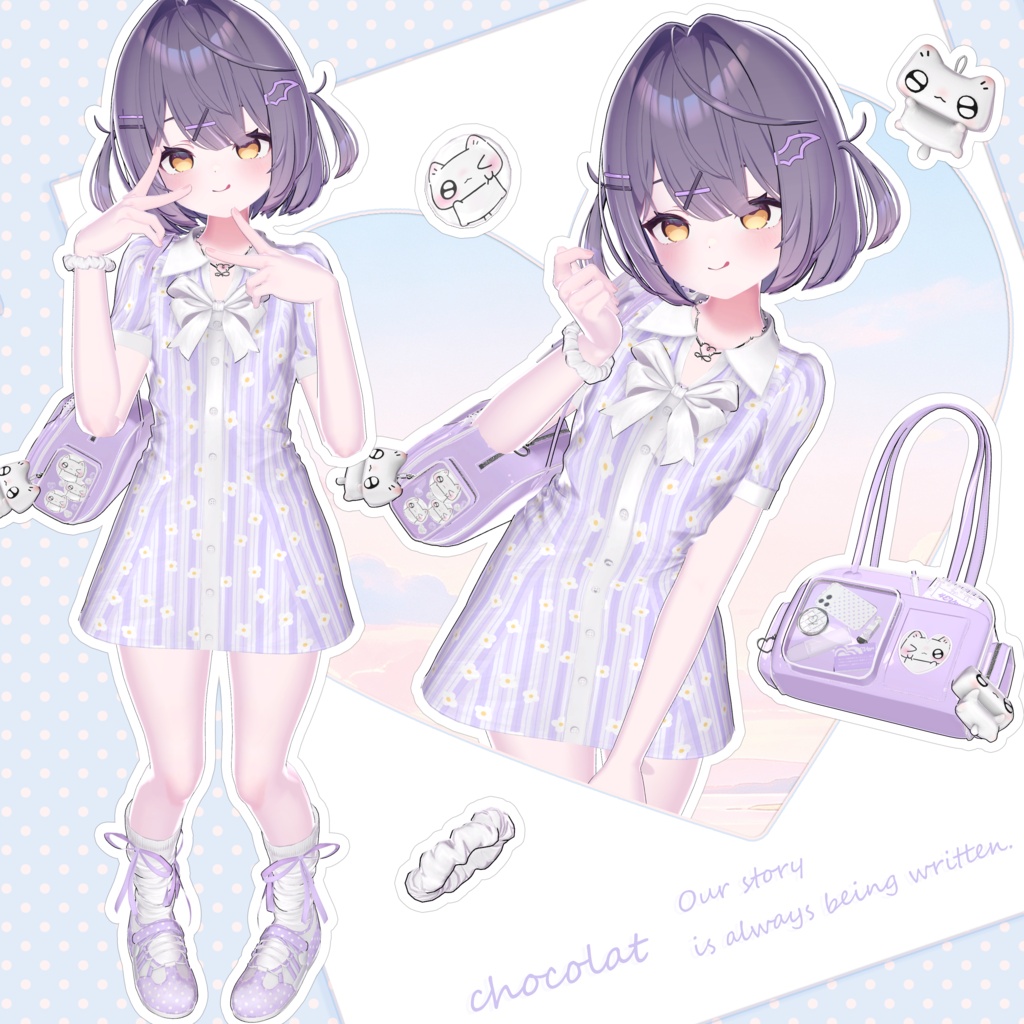 2.5万フォロワー記念衣装🩷4EVer🩵花火ギミック付き