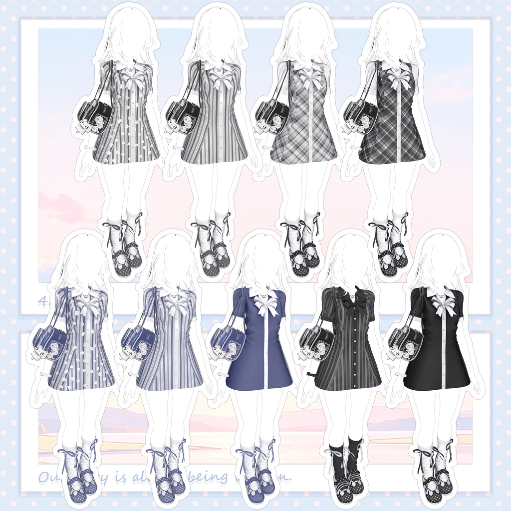 2.5万フォロワー記念衣装🩷4EVer🩵花火ギミック付き
