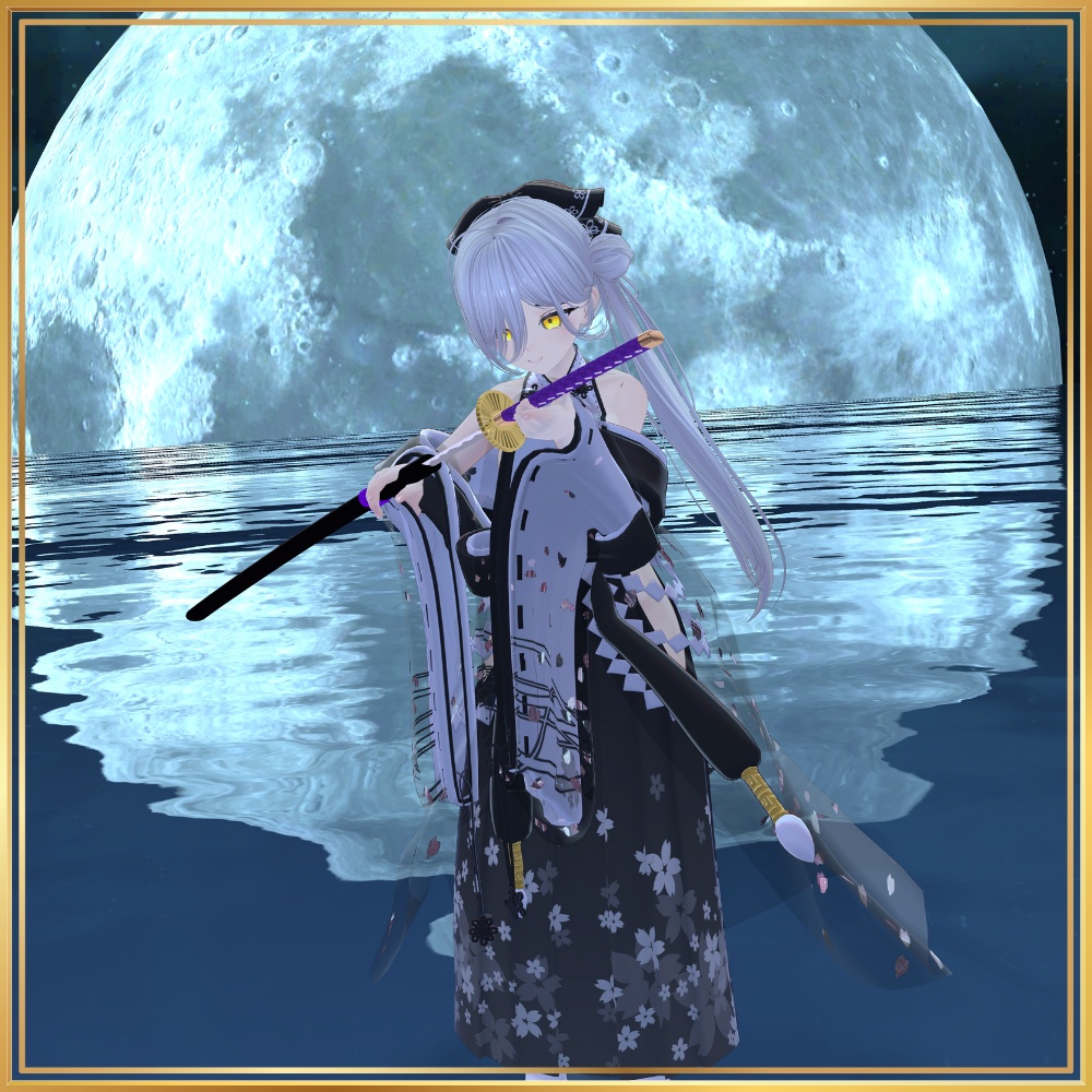 ✨️7日間限定!70%OFF✨️新刀 -宵月- 【抜刀ギミック・パーティクル付き】