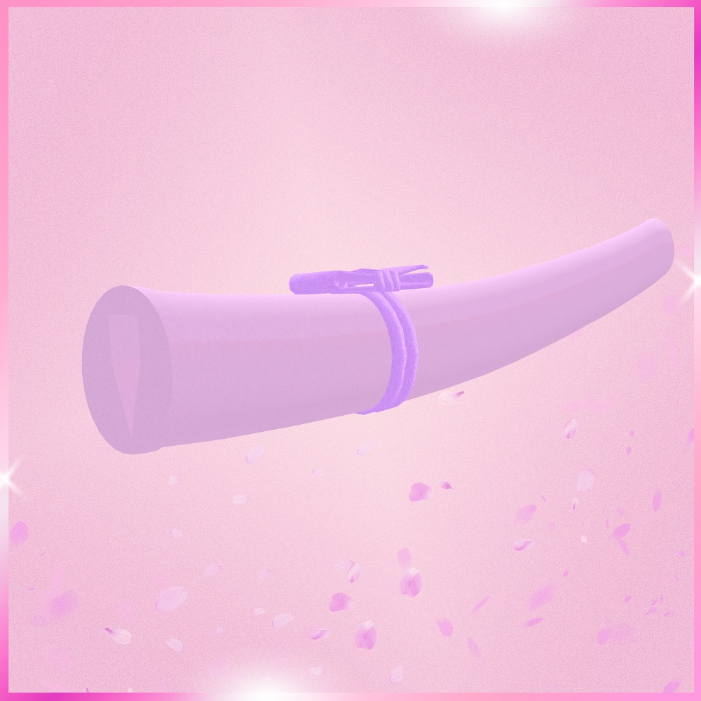 ✨️7日間限定!85%OFF✨️【VRChat想定】花刀 -舞咲- 【抜刀ギミック・パーティクル付き】