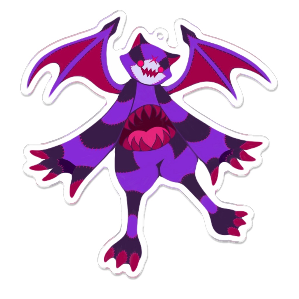 オリジナルキャラクター「アズ・ラビリス」アクリルキーホルダー