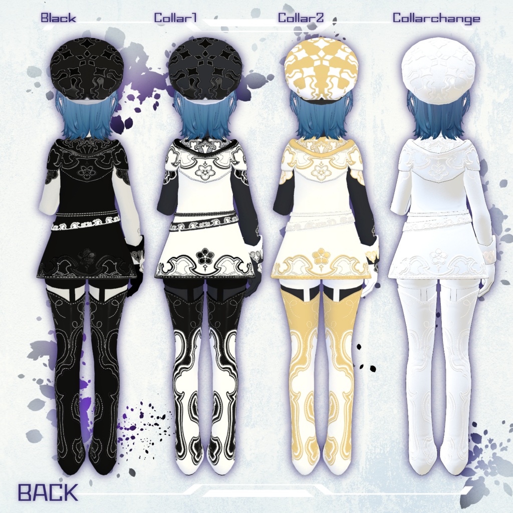 【レティニア・レティニエッタ対応】桜模様の装い