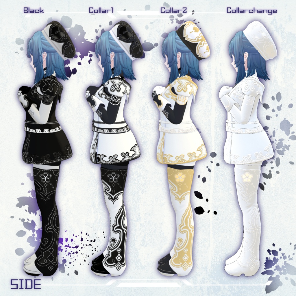 【レティニア・レティニエッタ対応】桜模様の装い