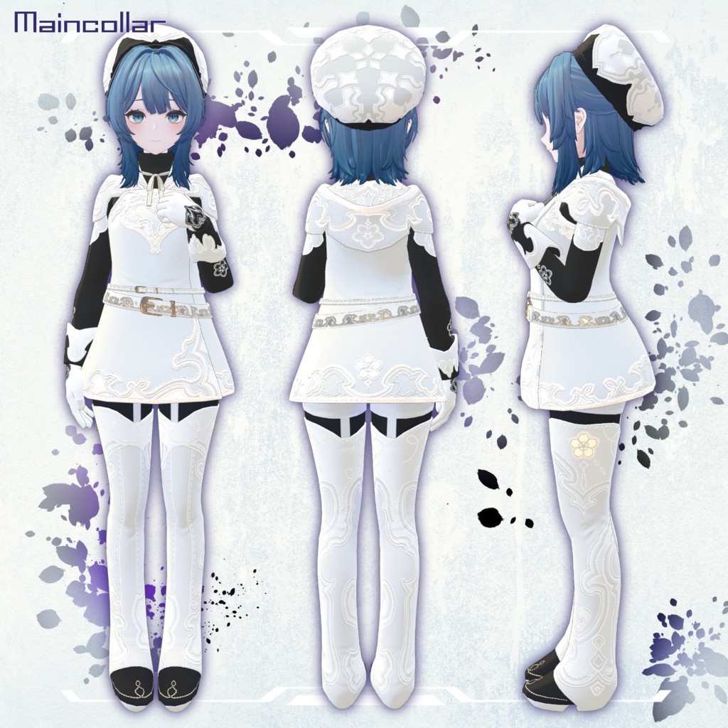 【レティニア・レティニエッタ対応】桜模様の装い