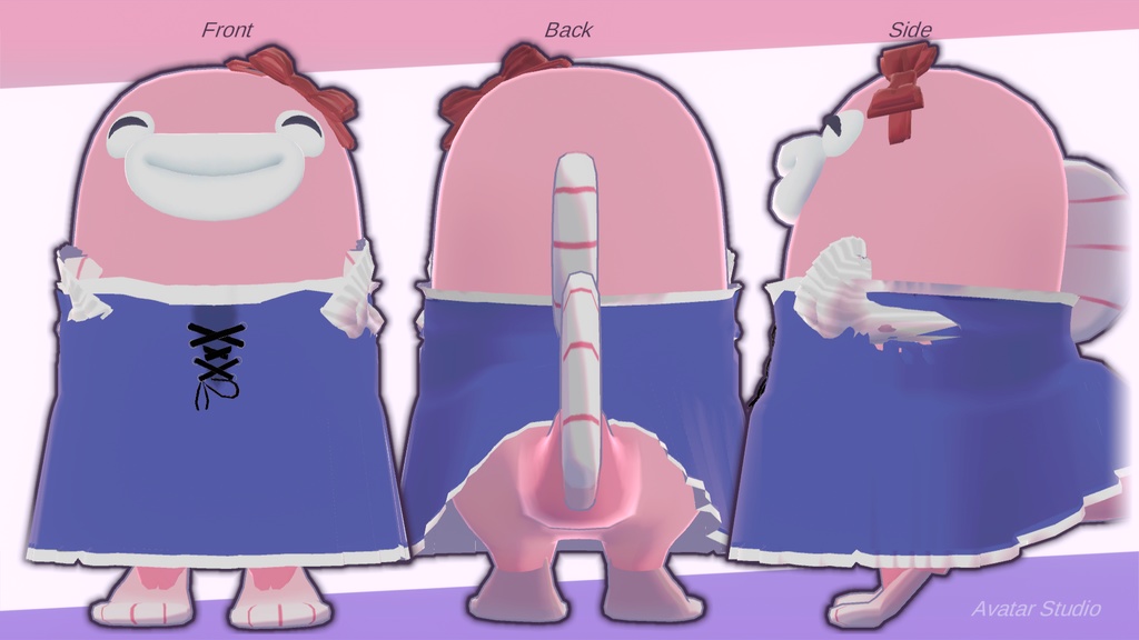 【うおまる】お嬢様衣装