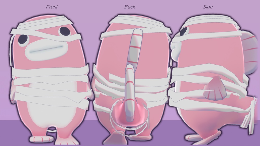 【FREE】【うおまる】うおまるミイラ衣装