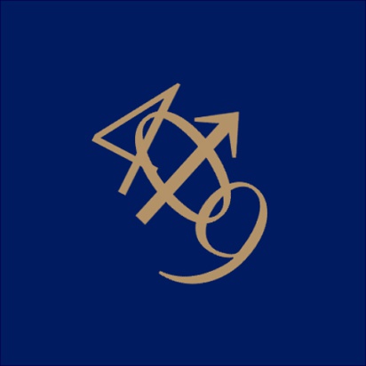 409缶バッチ(赤×金、青×金)