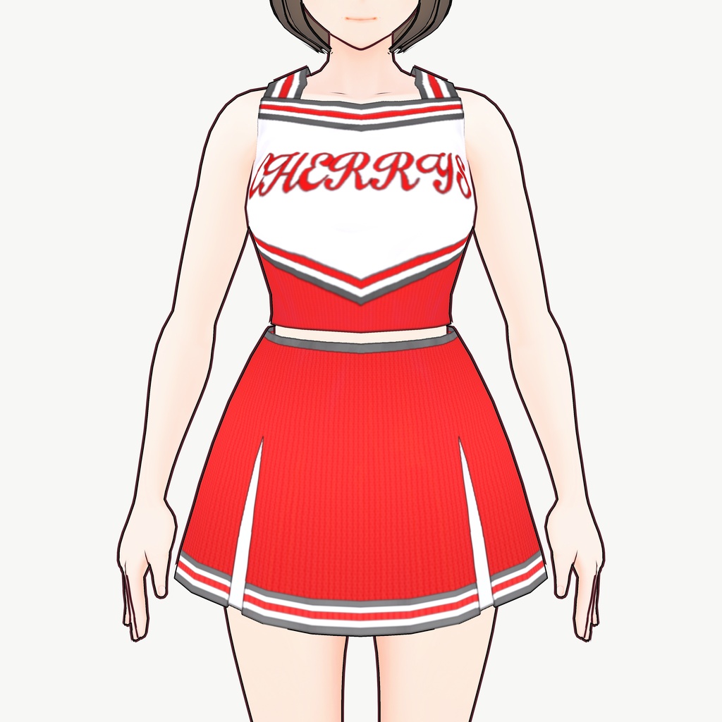 [VRoid]チアリーダーセット