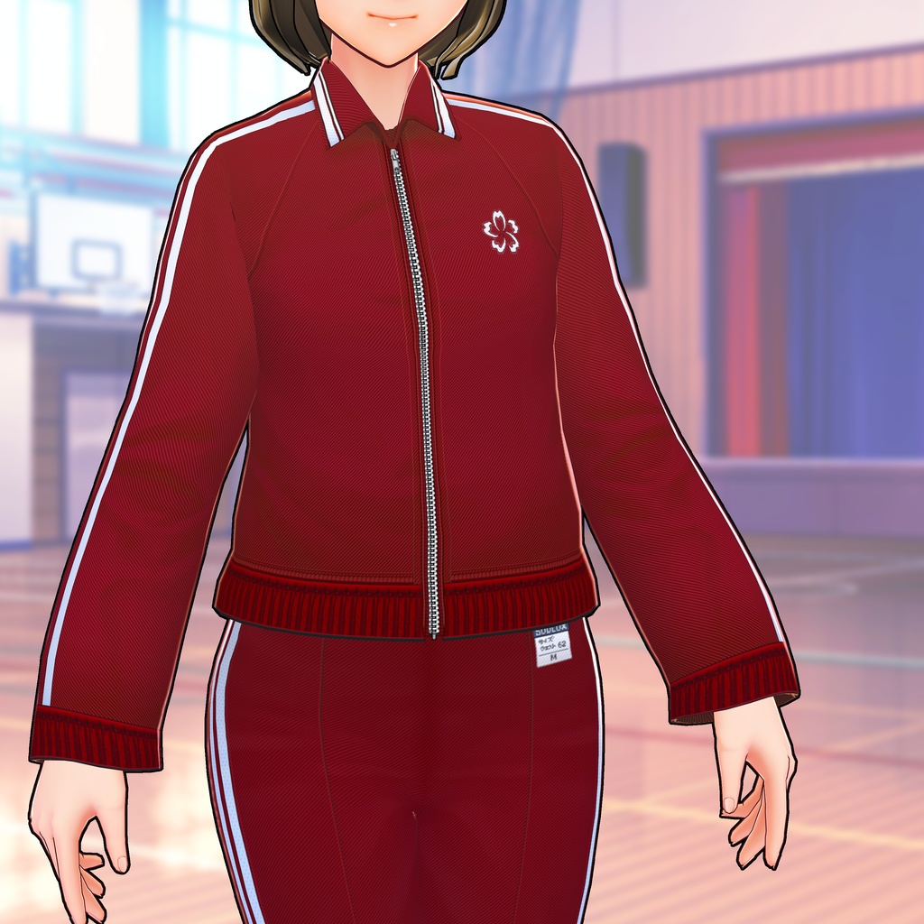 Vroid 学校ジャージセット Saintc Acrium Booth