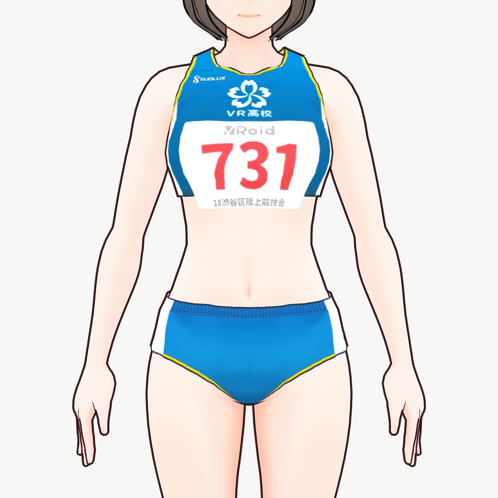 [VRoid]陸上ユニフォーム