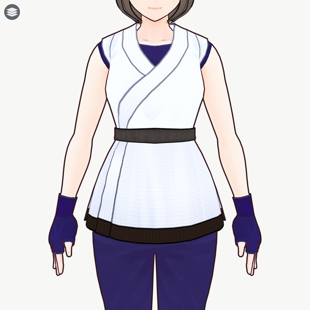 [VRoid]格闘家なりきりセット