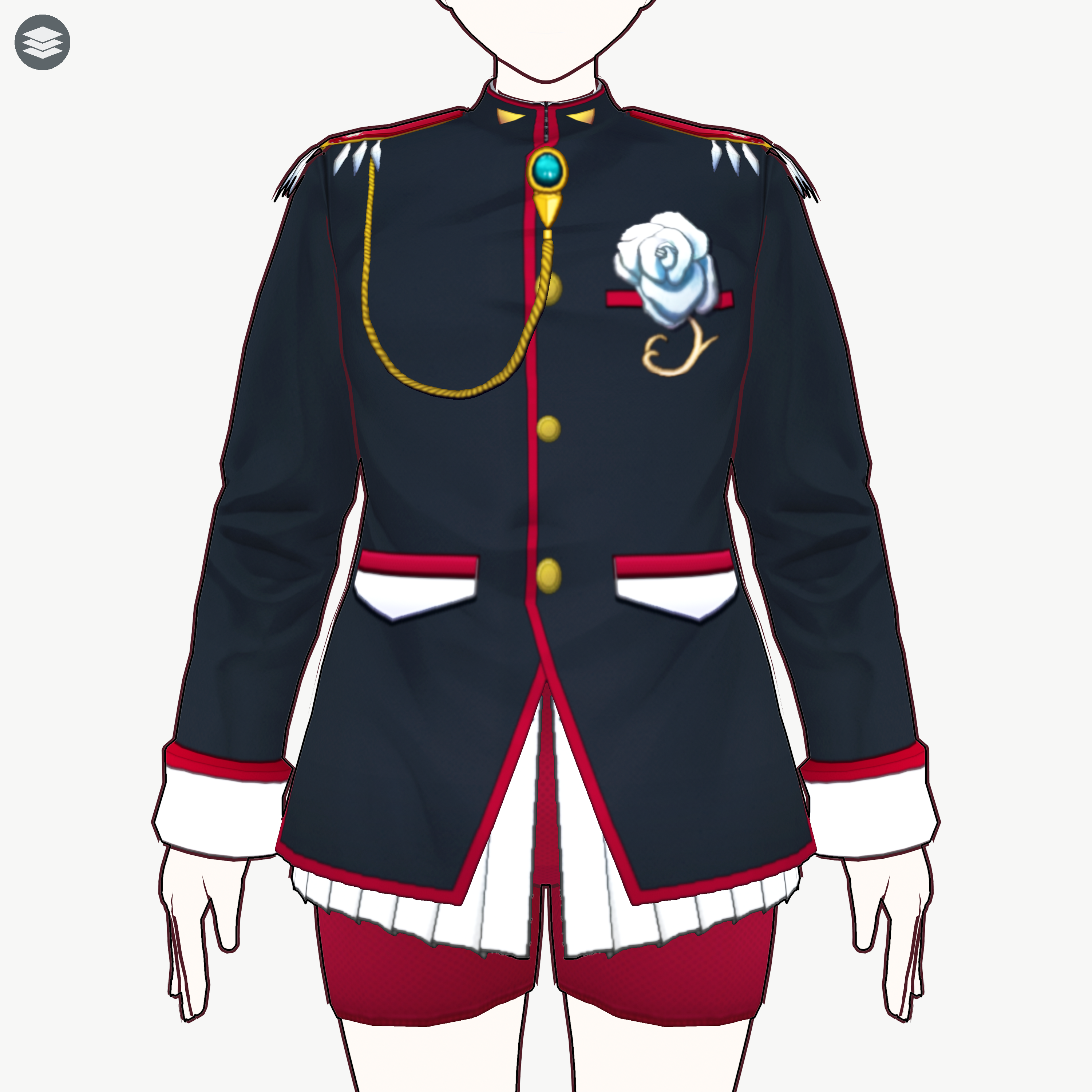 [VRoid]世界を革命する学ランセット