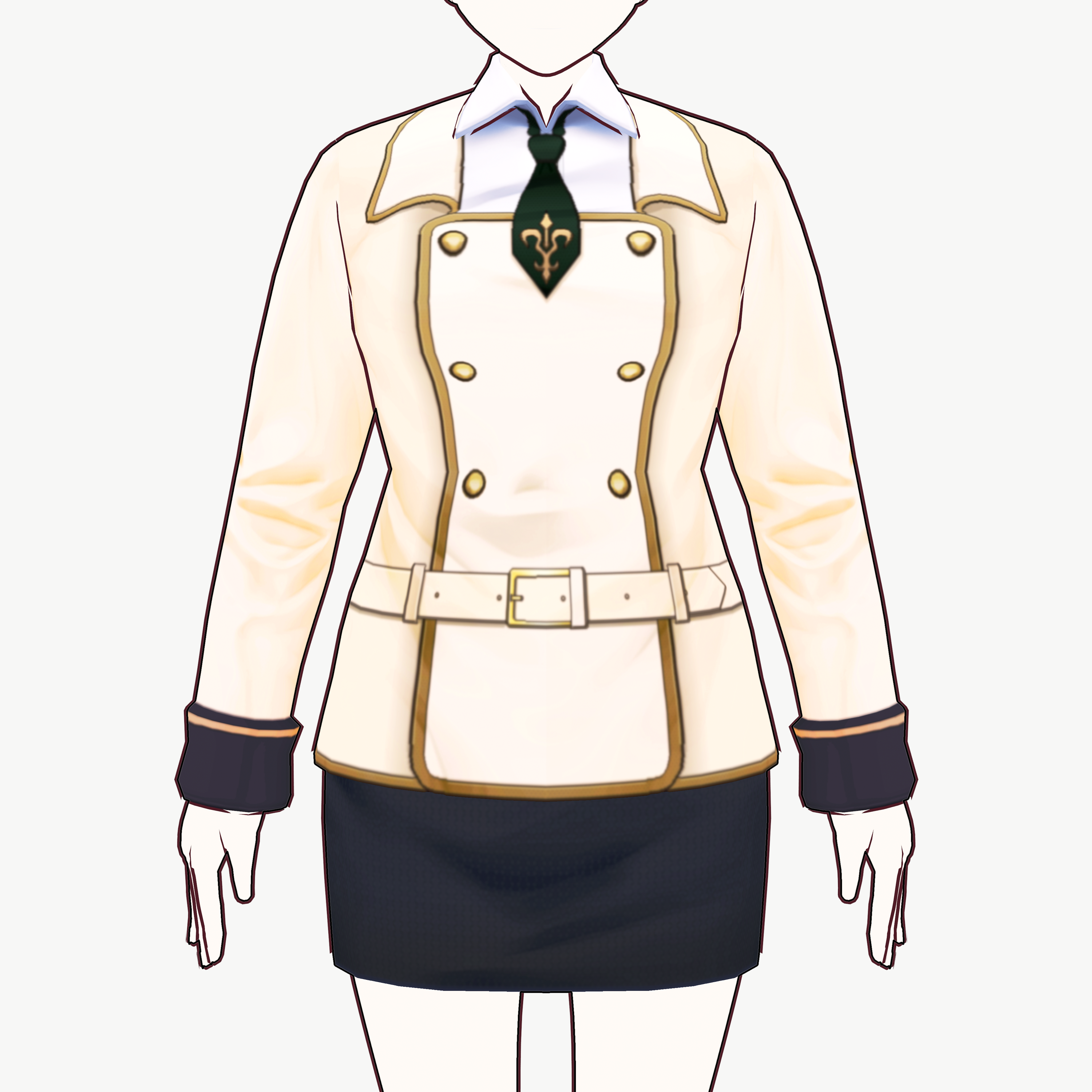 [VRoid]コードギアス アッシュフォード学園制服セット