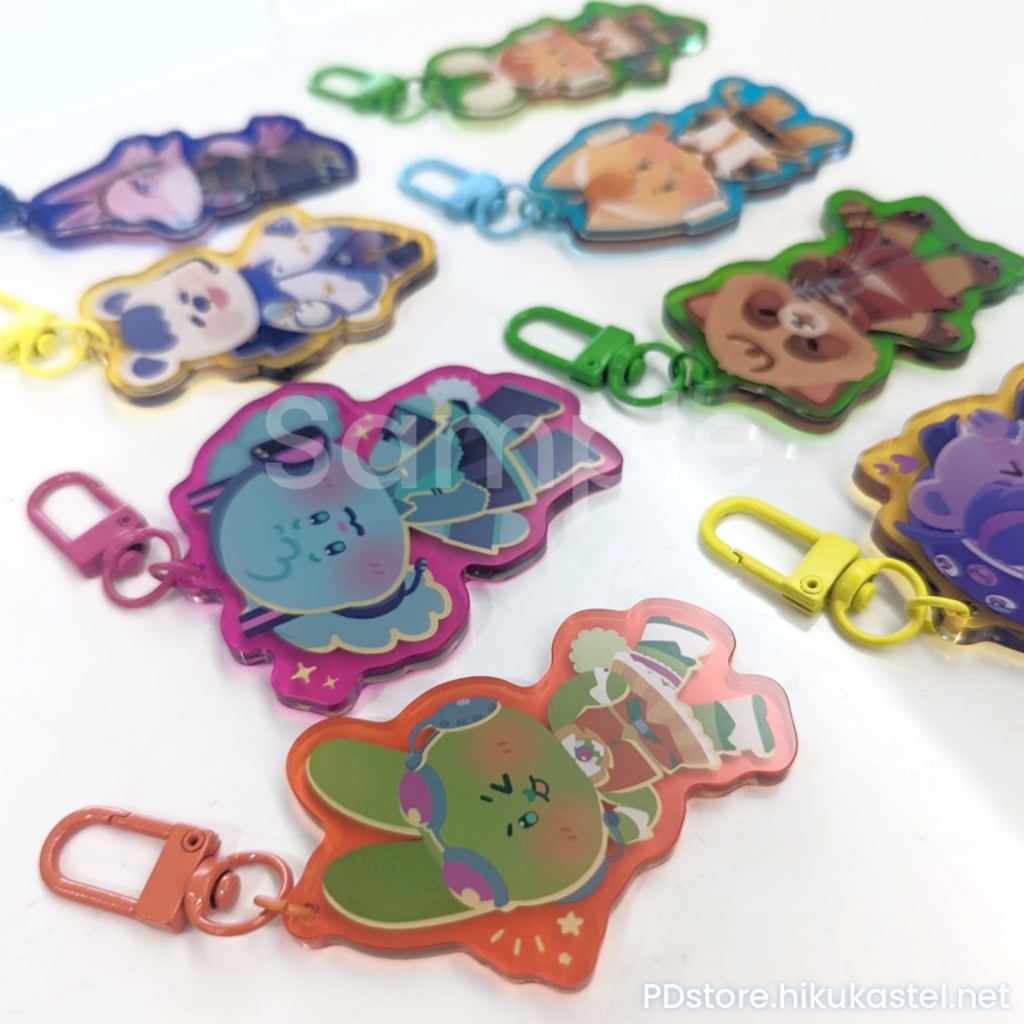 ボカロ動物アクリルキー