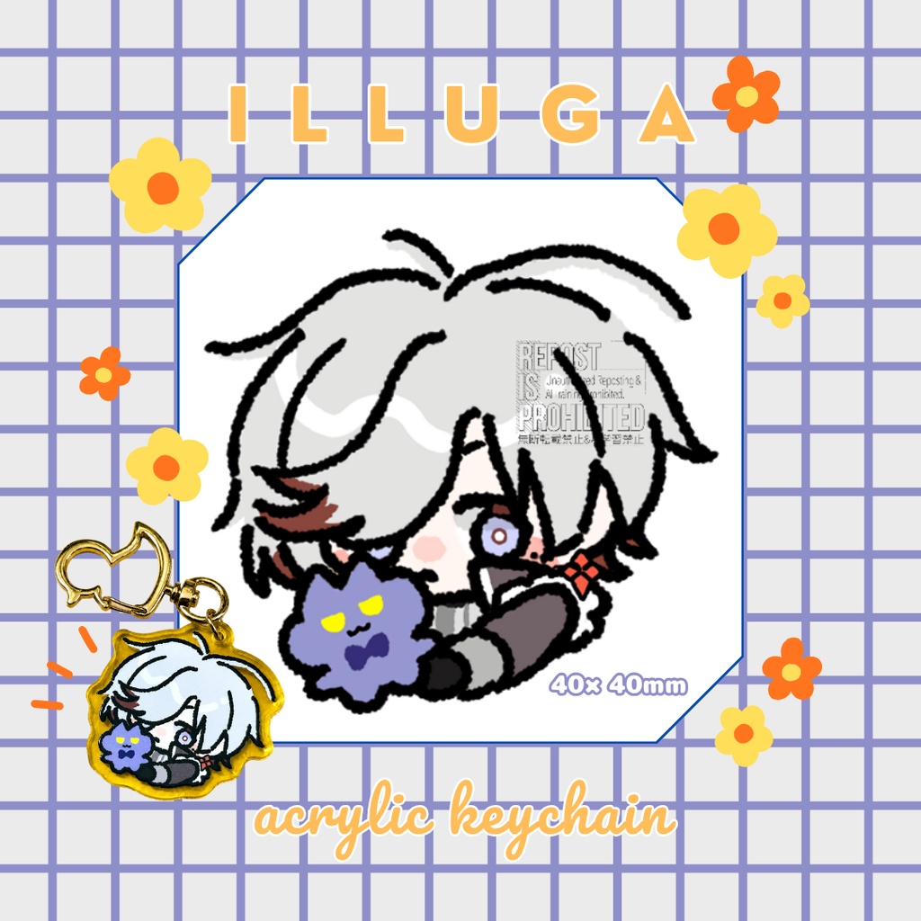 イルーガ アクリルキーホルダー