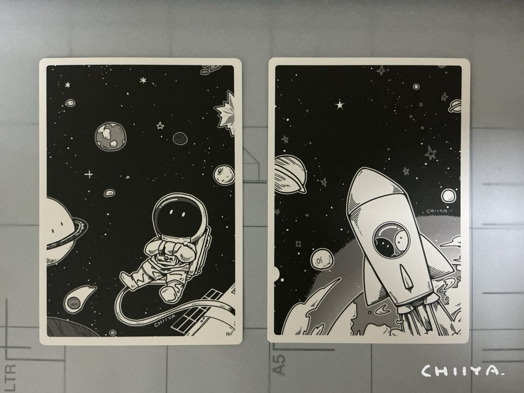 宇宙ポストカード