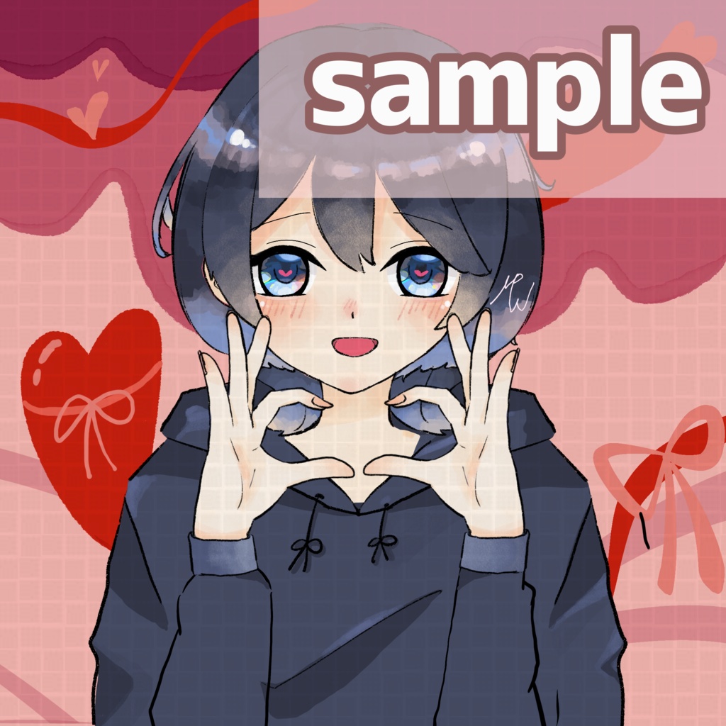 量産イラスト　【バレンタイン】