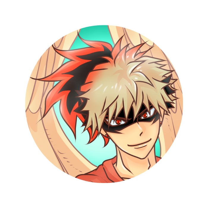 ストラップ5種&缶バッジ、全6個セット