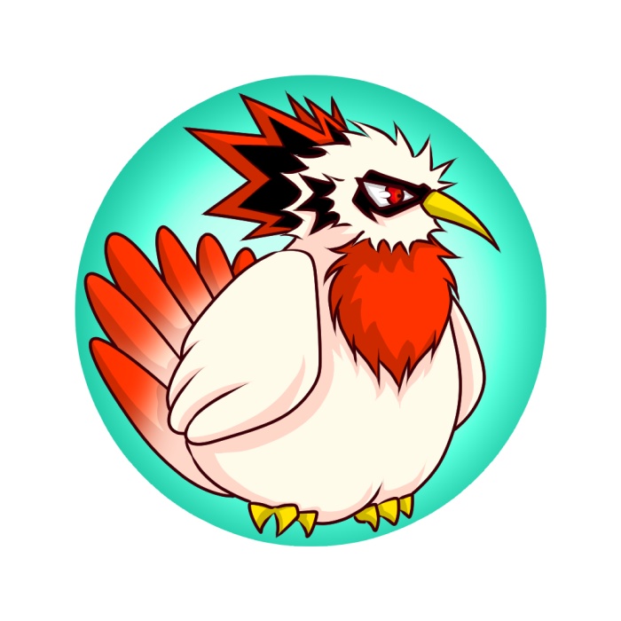 勝コッコ&オデク(鳥型)ストラップセット