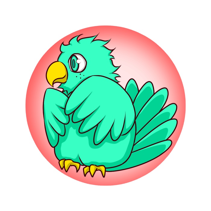 勝コッコ&オデク(鳥型)ストラップセット