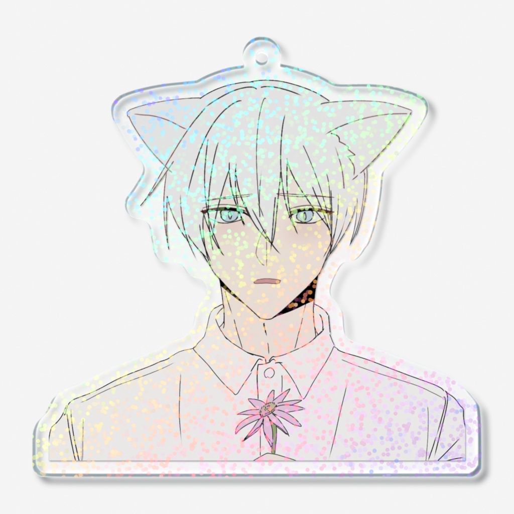 貴方に告白するしろくん(どきどきしてる)