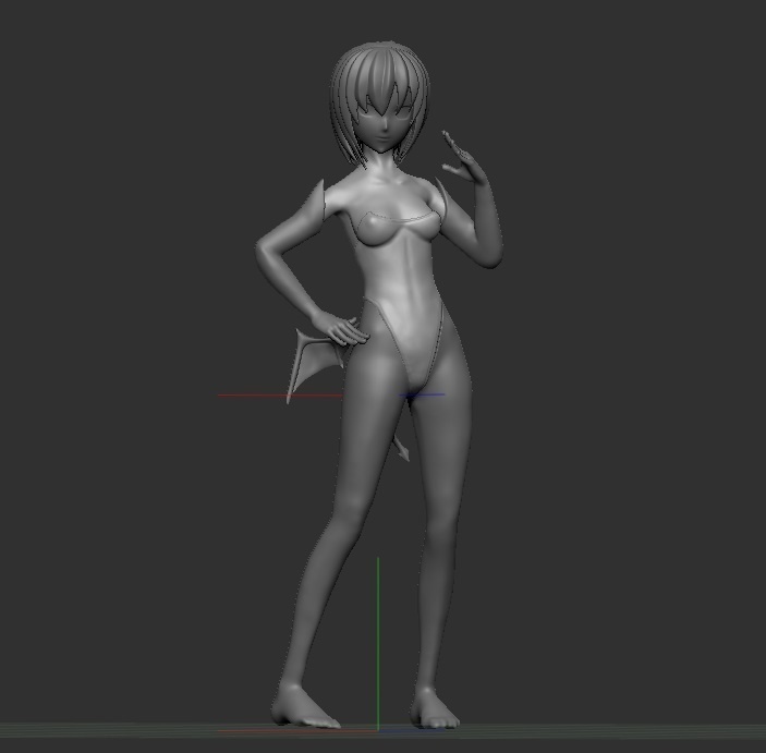 塗装練習用ガレージキット「カンタンちゃん」 STLデータ