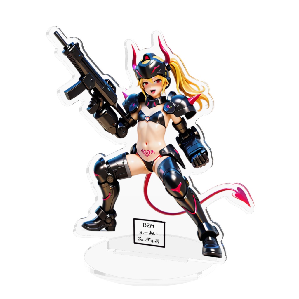 フィギュア風アクリルスタンド ダークメカ娘