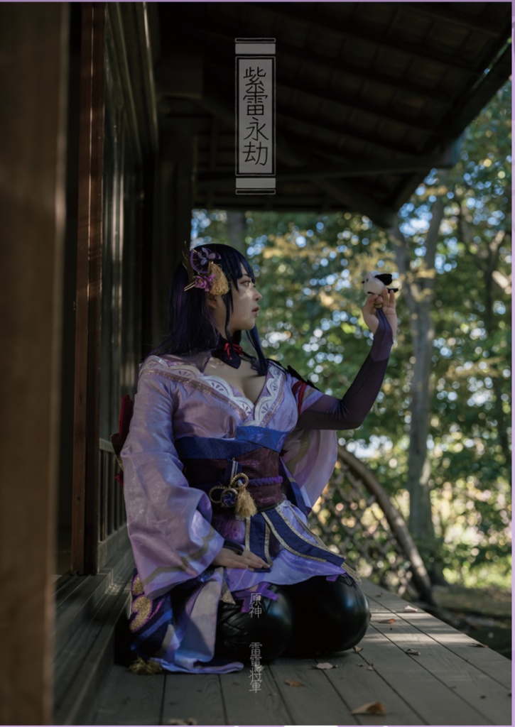 【C103新刊】 紫電永劫 雷電将軍/雷電影 写真集