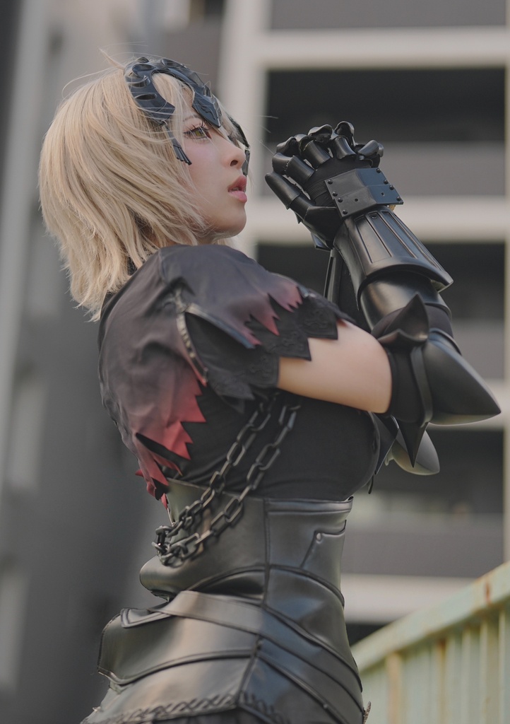 【C108新刊単品】“南極の星を拭って” ジャンヌ・ダルク オルタ コスプレ写真集