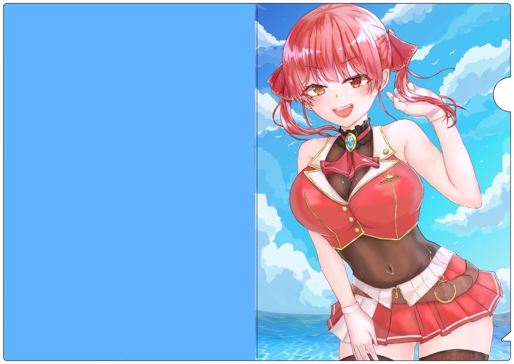 【非公式】ホロライブ 宝鐘マリン クリアファイル