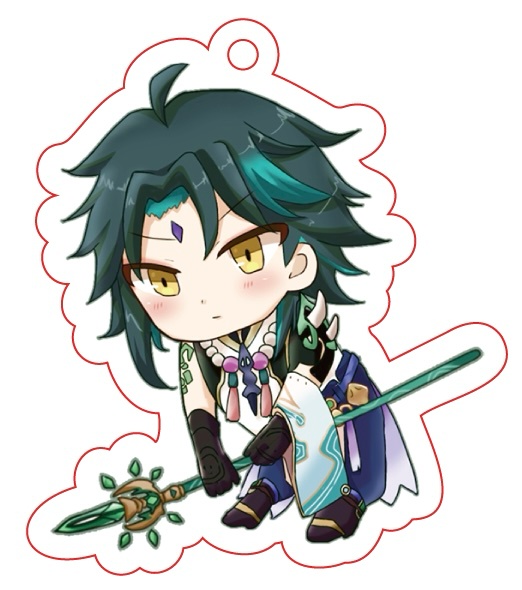 【非公式】原神 魈 アクリルキーホルダー