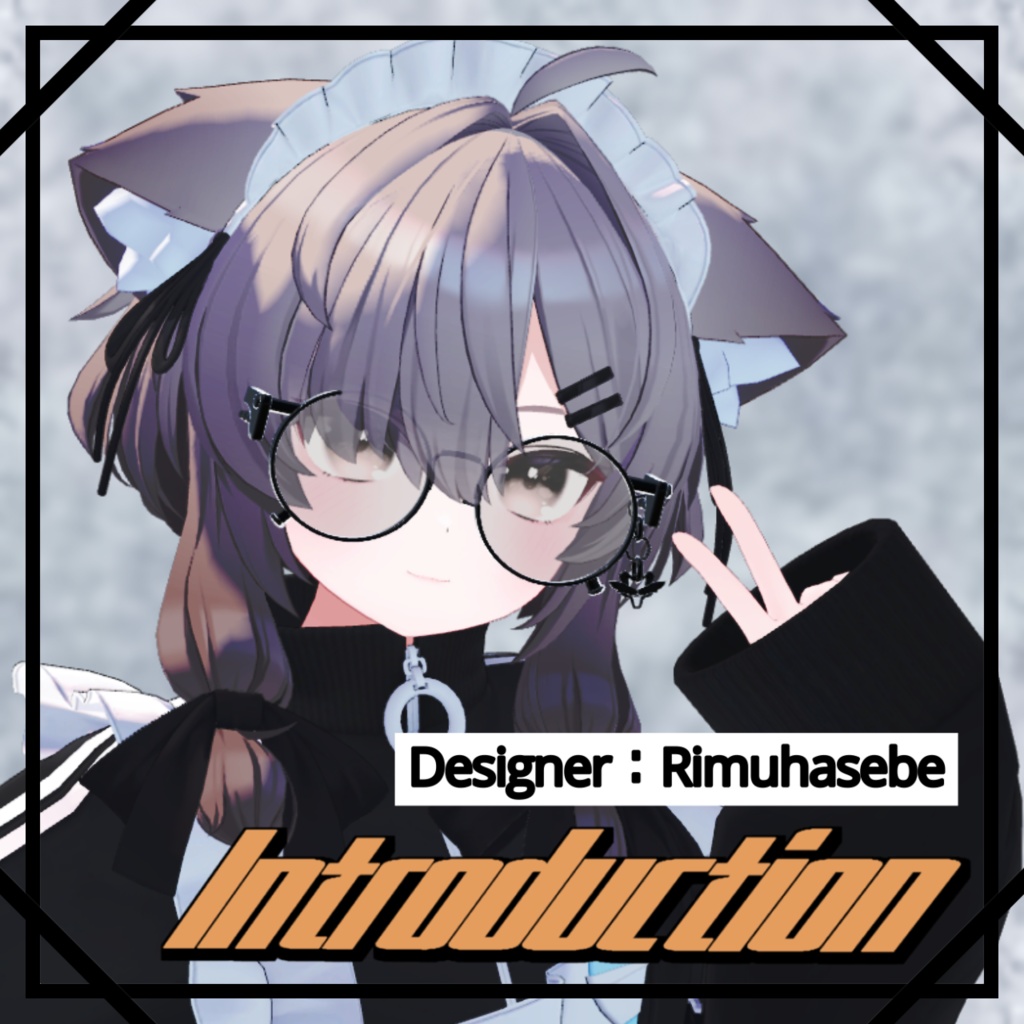 Circle glasses"Introduction"丸眼鏡