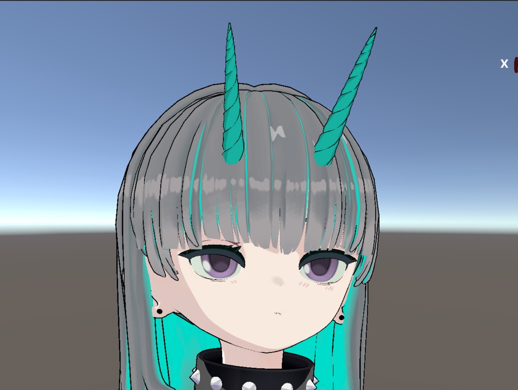 【無料】ユニコーンの角fbx