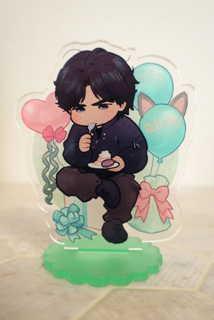 【あんしんBOOTHパック発送】ジェホン先生とサンウクさんのアクスタセット