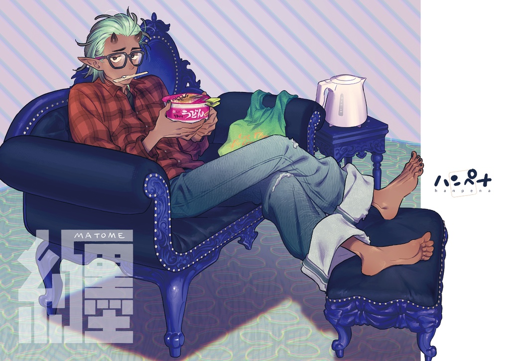 【一次創作】イラスト同人誌「纒-MATOME-」