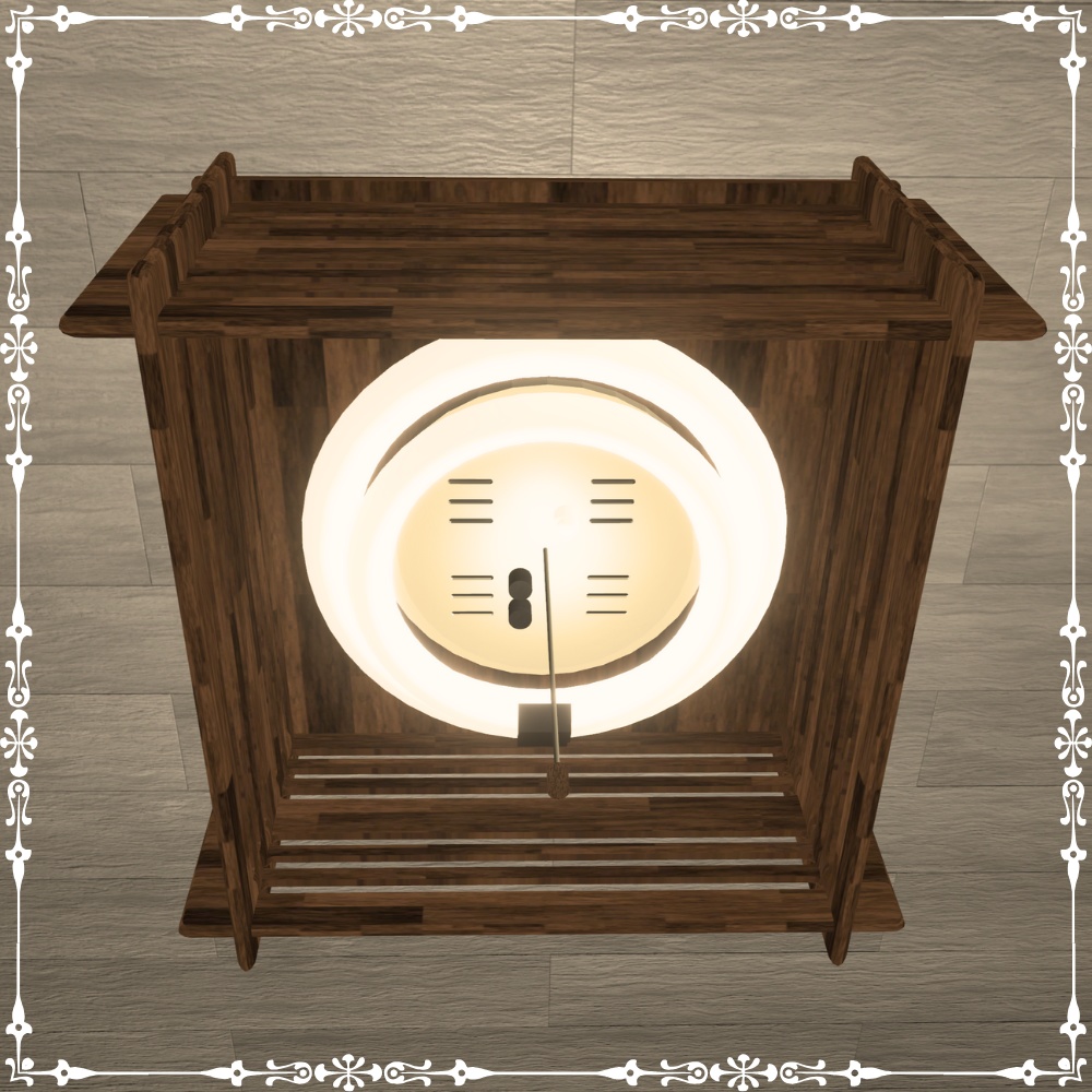 【3Dモデル】和風ライト