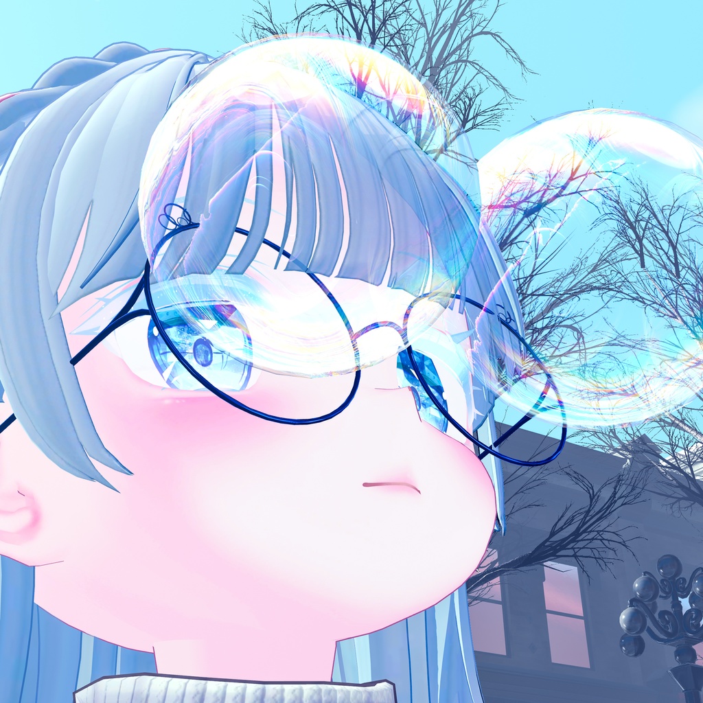 しゃぼんメガネ&ヘイロー