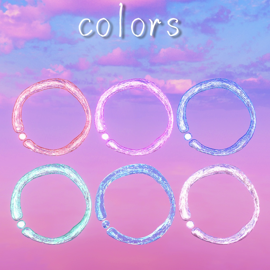 【ふにゃふにゃ】雫が落ちるヘイロー&リング