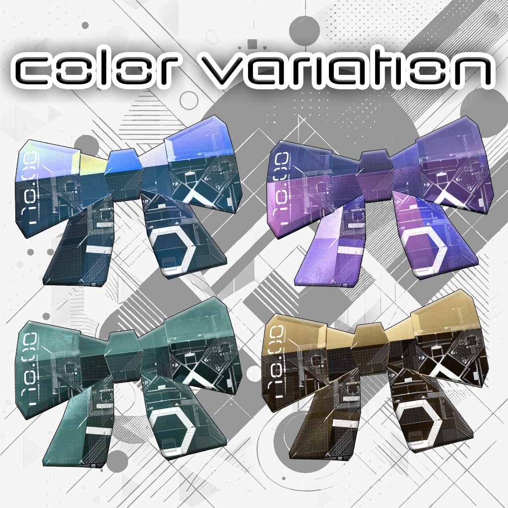 【3Dモデル】Mechanical Ribbon