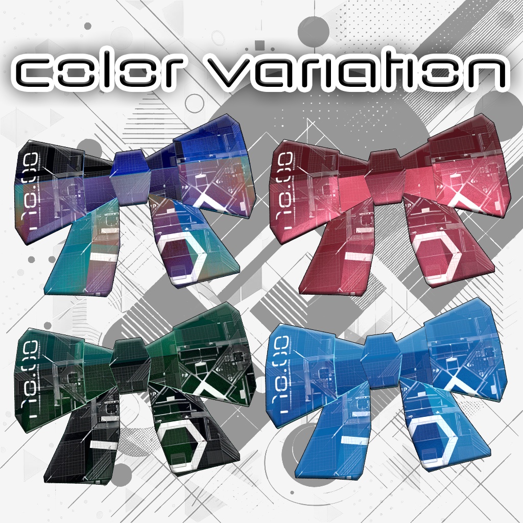 【3Dモデル】Mechanical Ribbon