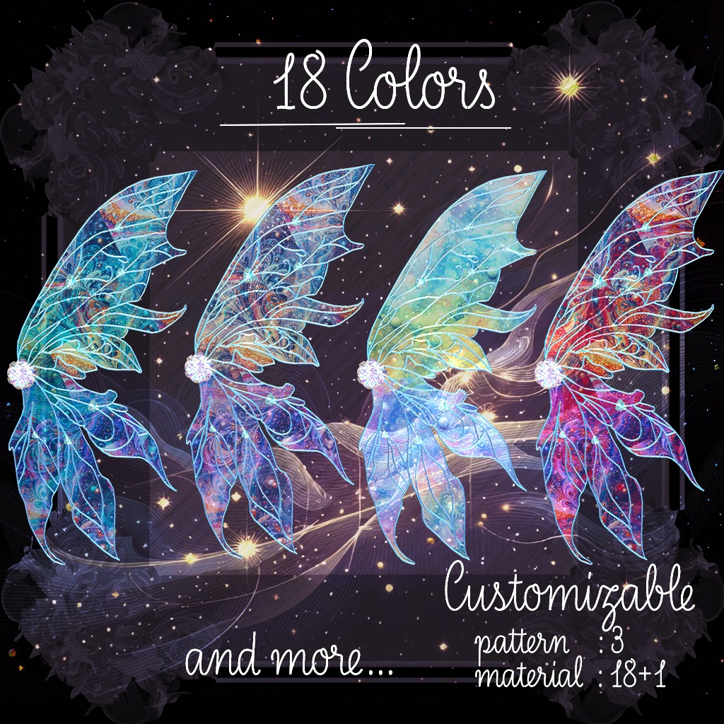 【3Dモデル】Fairy Wing