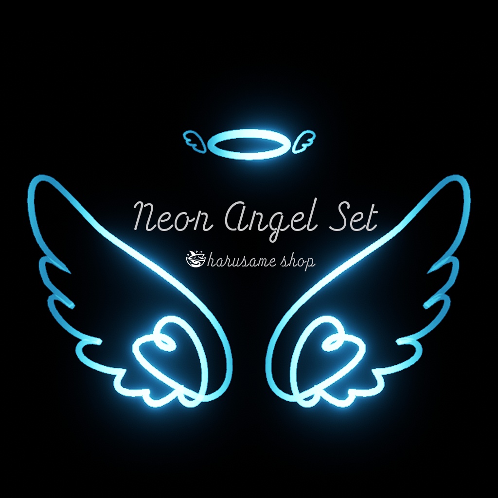 【アニメーション付き】Neon Angel Set