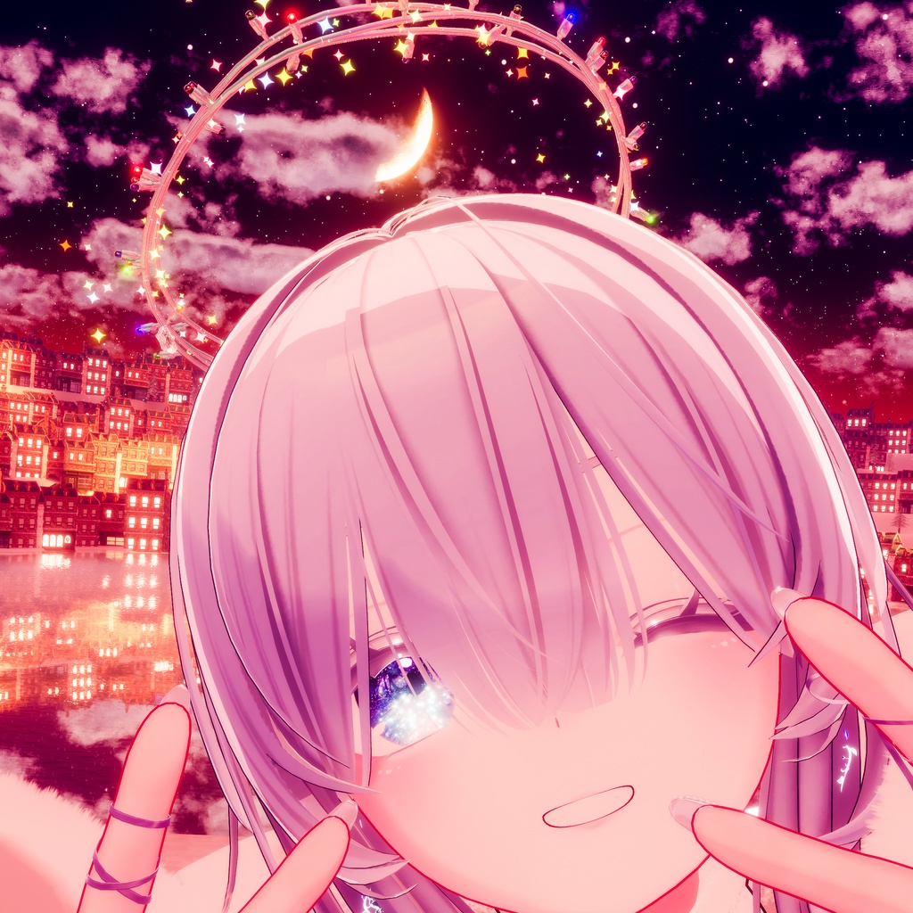 【アニメーション付き】イルミネーションヘイロー/Illumination Halo