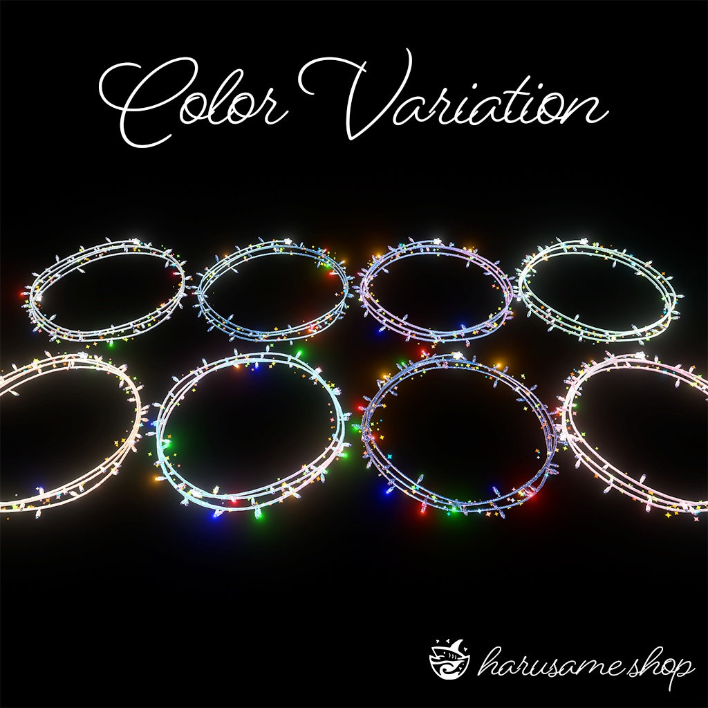 【アニメーション付き】イルミネーションヘイロー/Illumination Halo