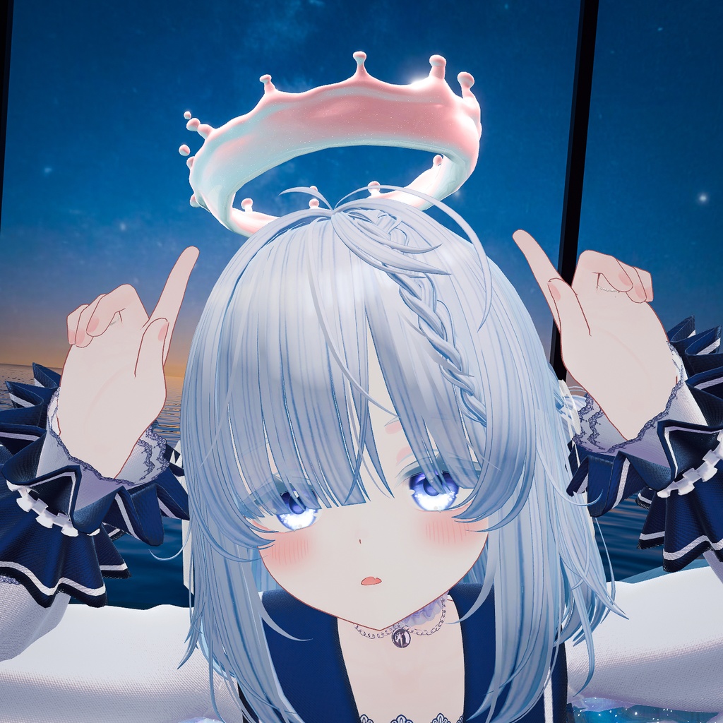 【動く!】Milk Crown Halo