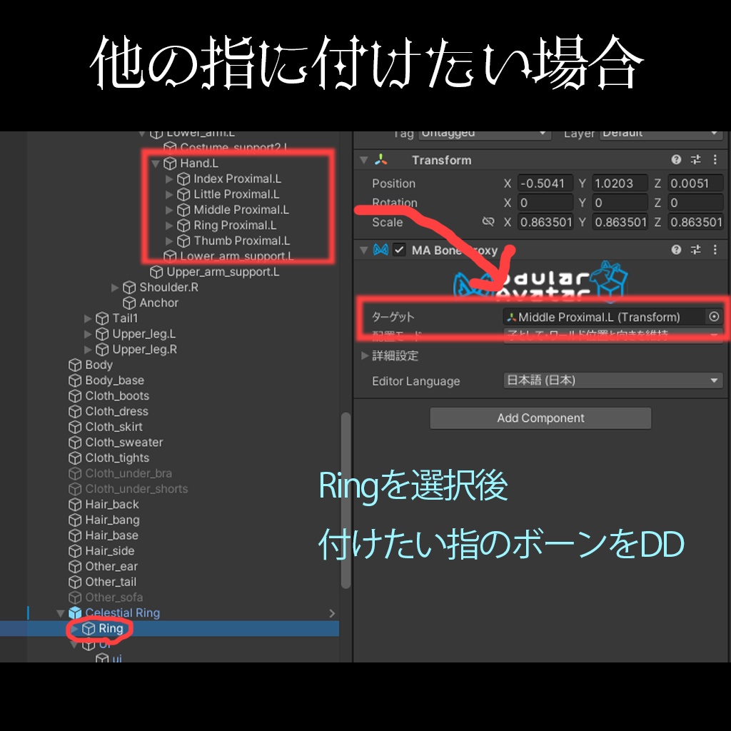 【パーティクルを展開できる!】Celestial Ring