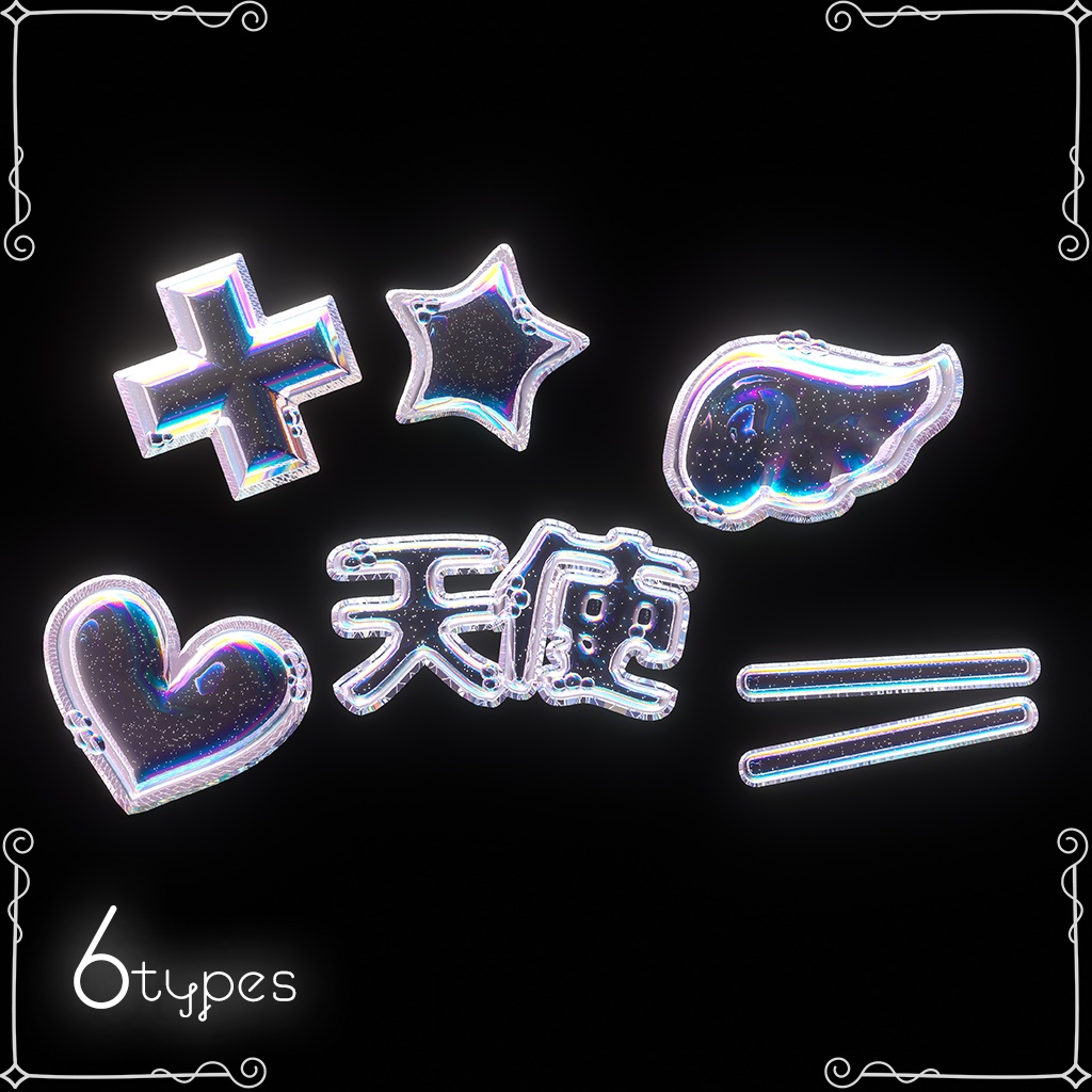 【ぷにぷに揺れる!!】Shabon Hair Accessory